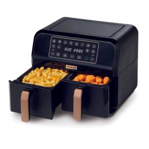 Kenwood Airfryer 8L 3.4Kg Dual Gcc Copper Black HFP70.000 - Image 3