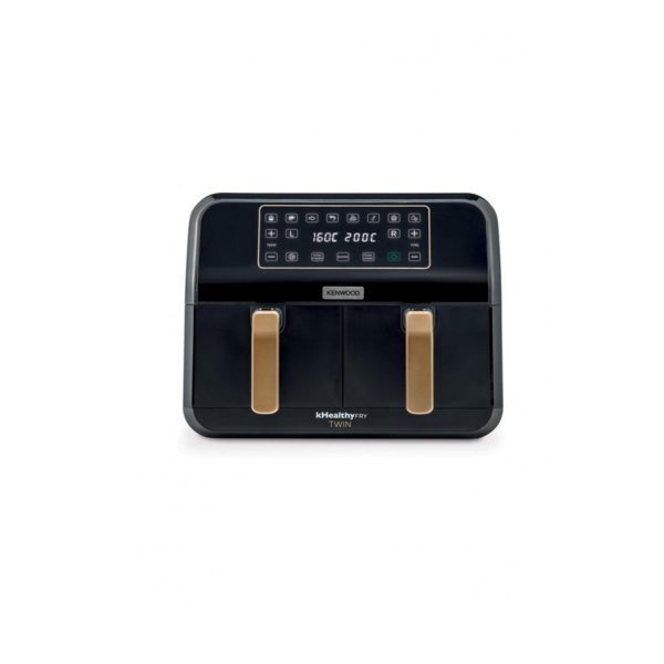 AIRFRYER KENWOOD 8L 3.4KG HFP70.000 DUAL GCC COPPER BLACK