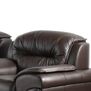 Cairo Corrected Grain Brown Lounge Suite - Image 3