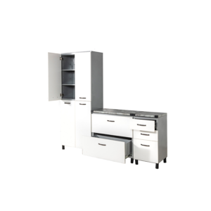 Sanyati 3pce Kitchen Dresser - Image 4