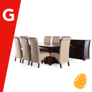 Centurion 7-Piece Dining Room Suite - Image 1
